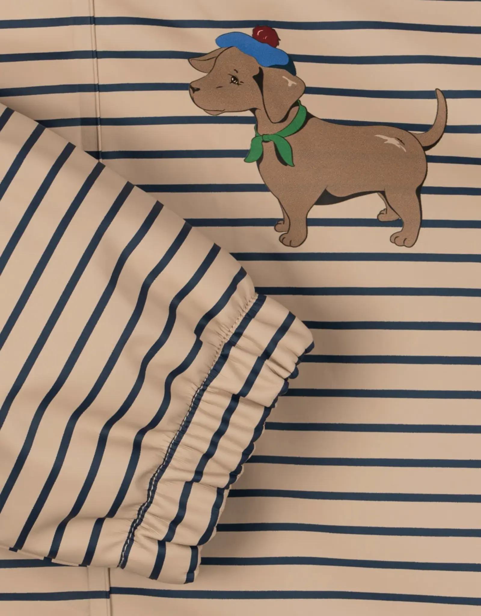 Konges Slojd KONGES SLØJD RAINY PALME DOG RAIN JACKET - STRIPES