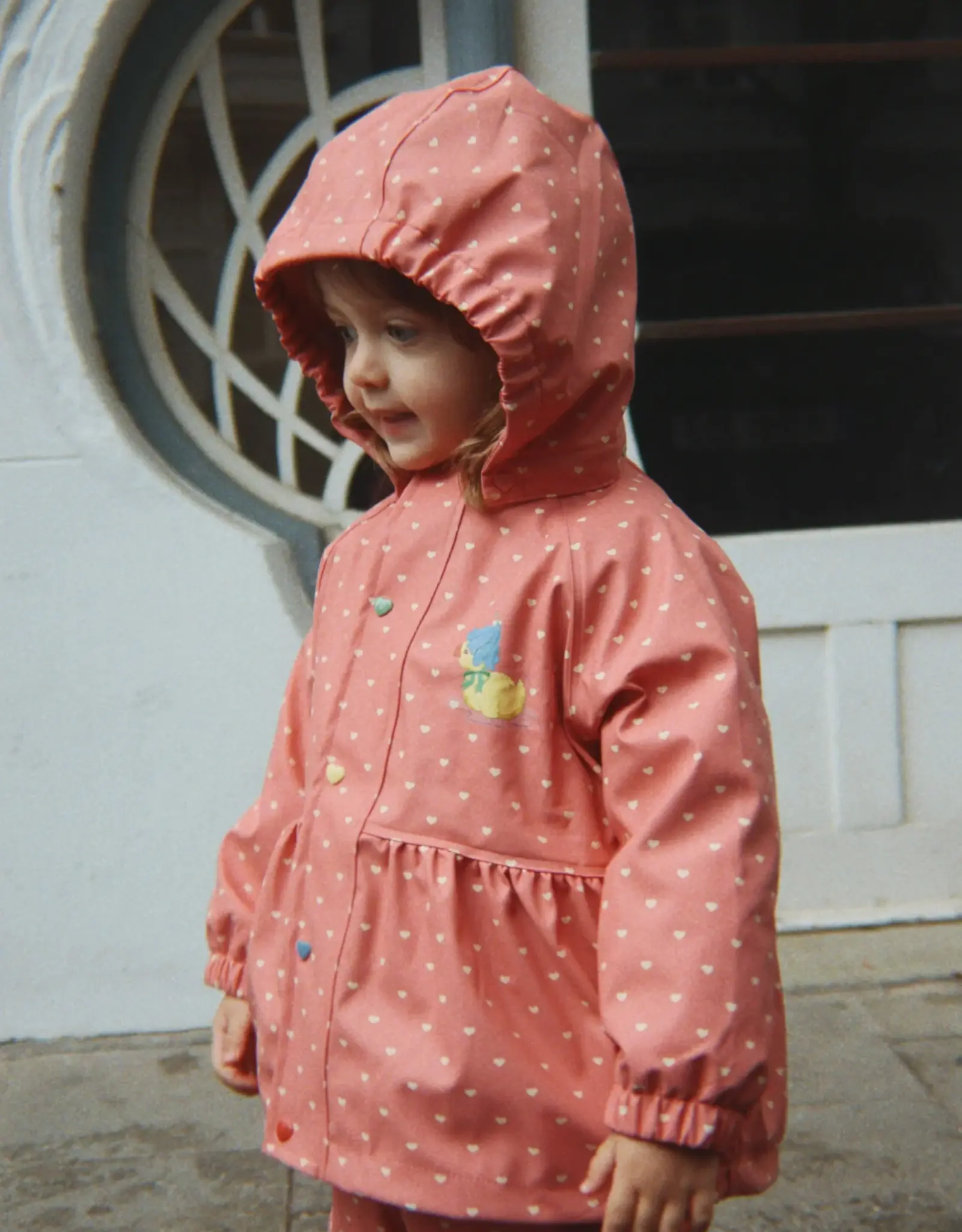 Konges Slojd KONGES SLØJD RAINY PALME DUCKLING JACKET - HEART