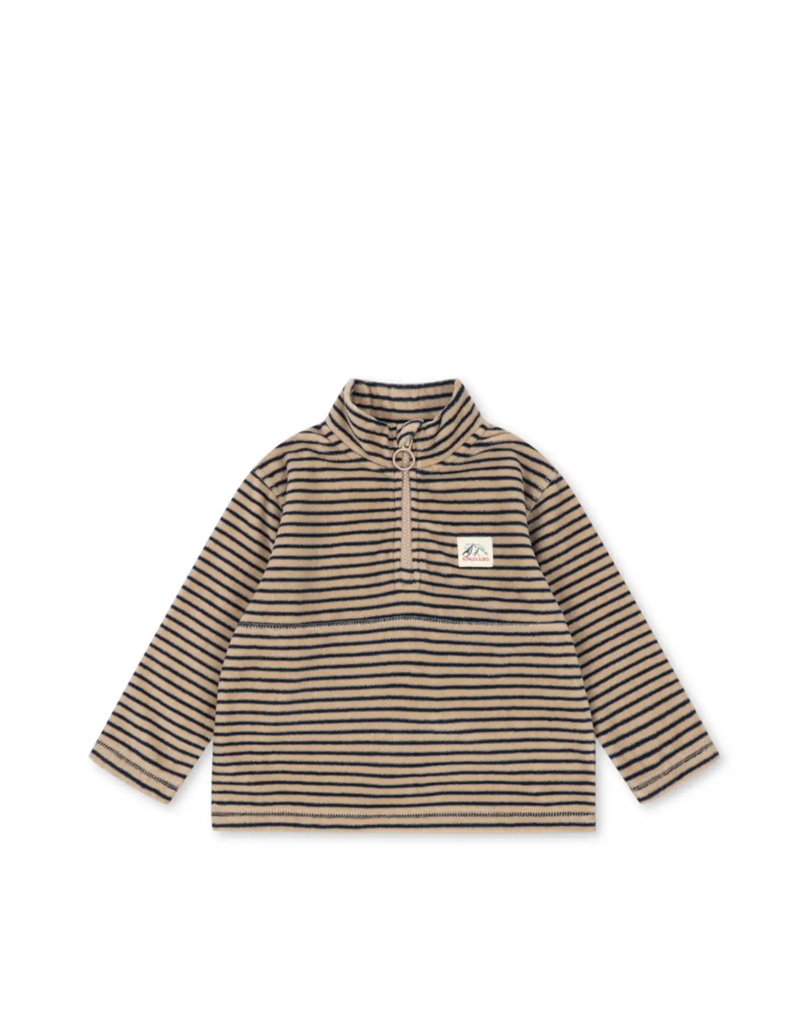 Konges Slojd KONGES SLØJD TAVI FLEECE SWEATSHIRT - STRIPES LA MER
