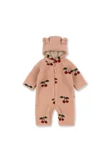 Konges Sløjd KONGES SLØJD JODY TEDDY ONESIE - CHERISE BLUSH