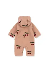 Konges Sløjd KONGES SLØJD JODY TEDDY ONESIE - CHERISE BLUSH