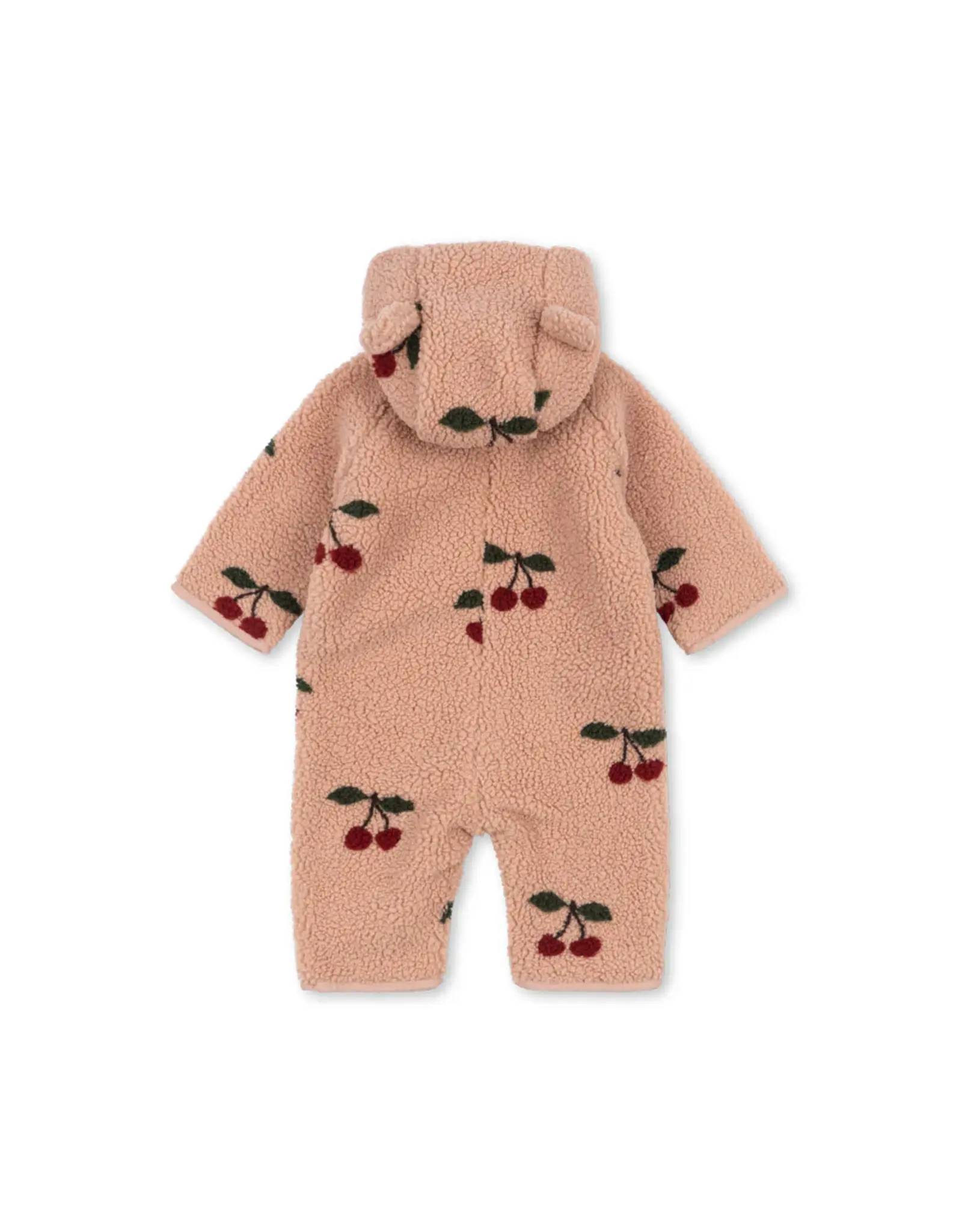 Konges Sløjd KONGES SLØJD JODY TEDDY ONESIE - CHERISE BLUSH