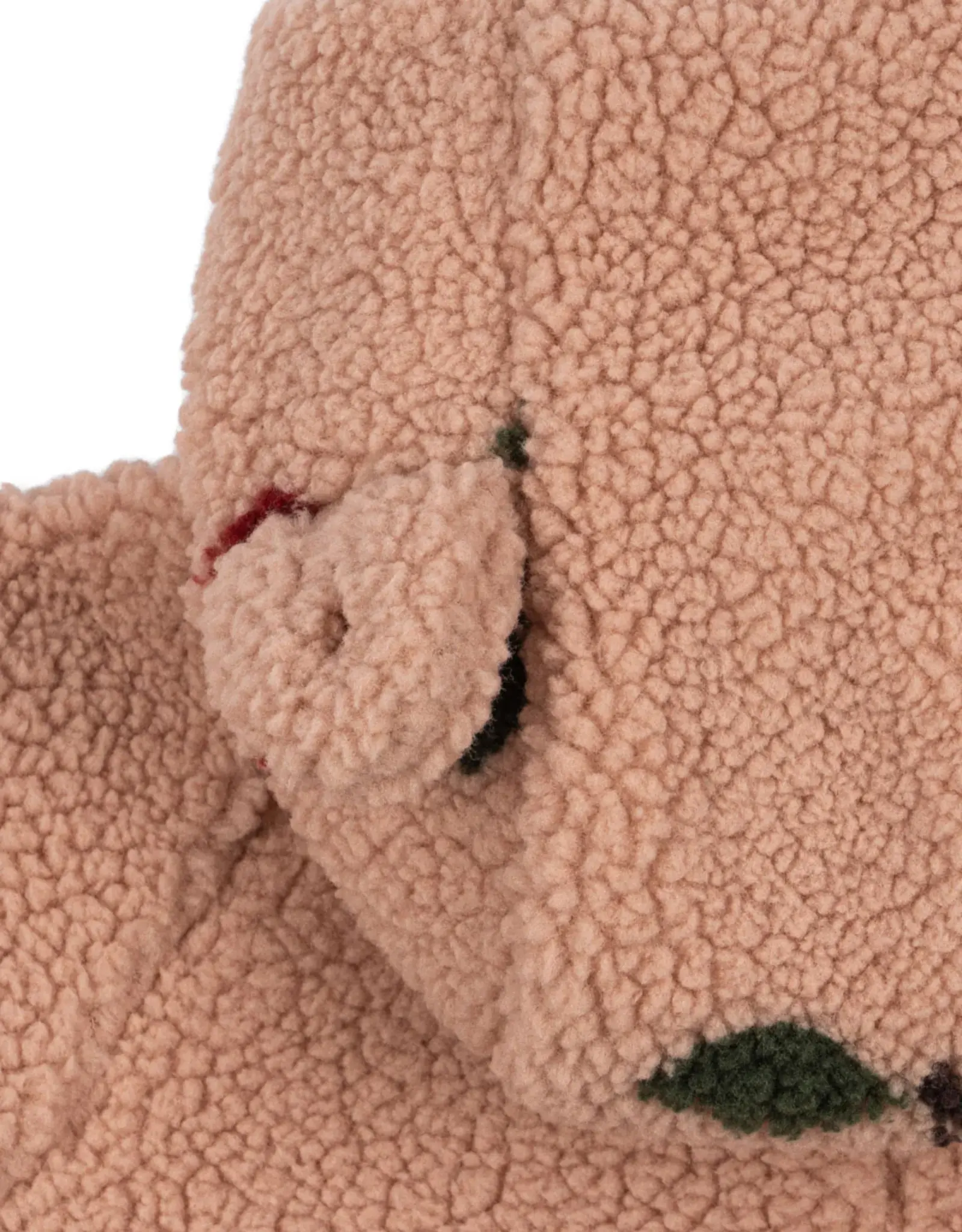Konges Sløjd KONGES SLØJD JODY TEDDY ONESIE - CHERISE BLUSH
