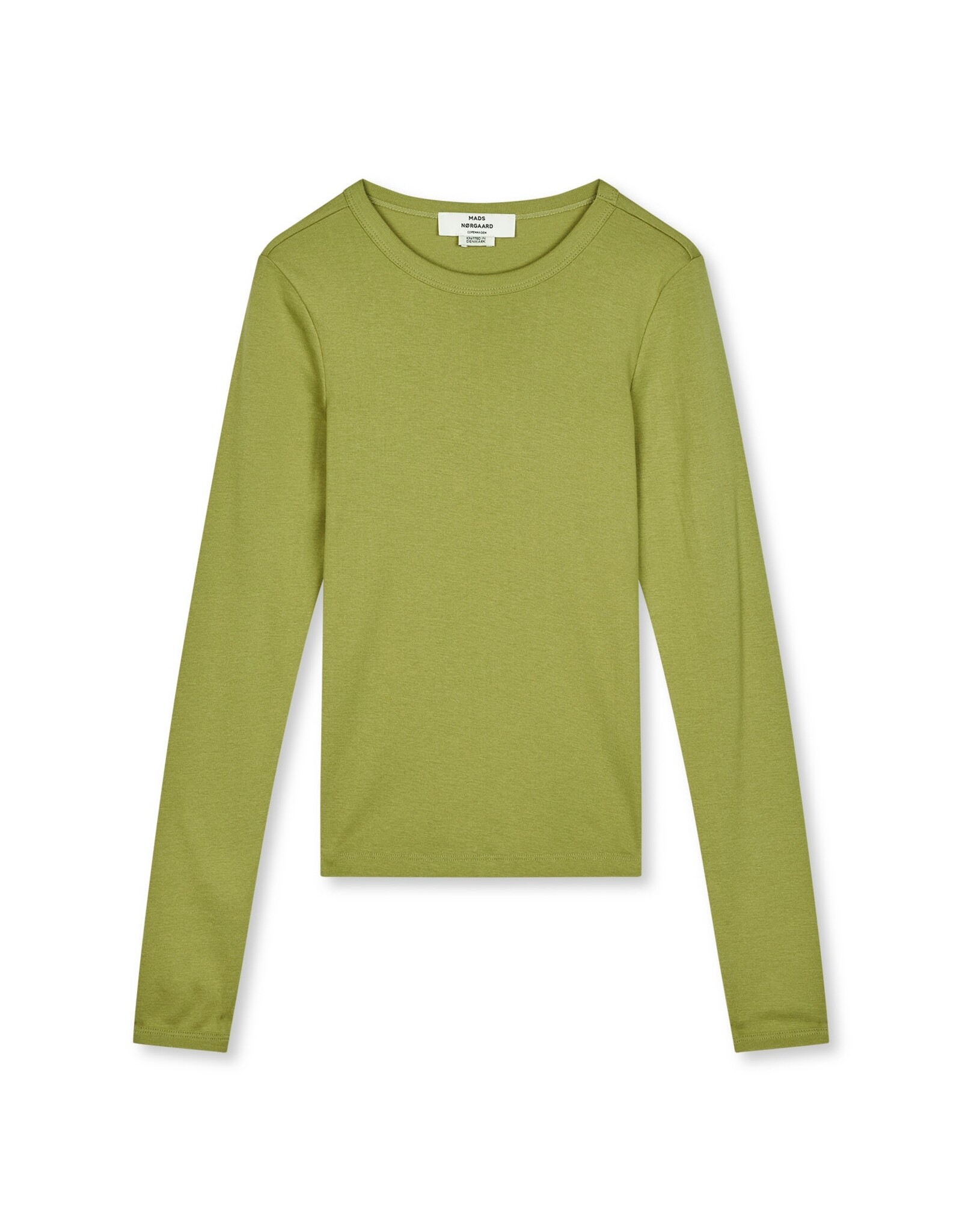 Mads Norgaard MADS NØRGAARD GRACE JERSEY CAMILLE LS - GREEN OLIVE