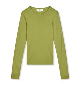Mads Norgaard MADS NØRGAARD GRACE JERSEY CAMILLE LS - GREEN OLIVE