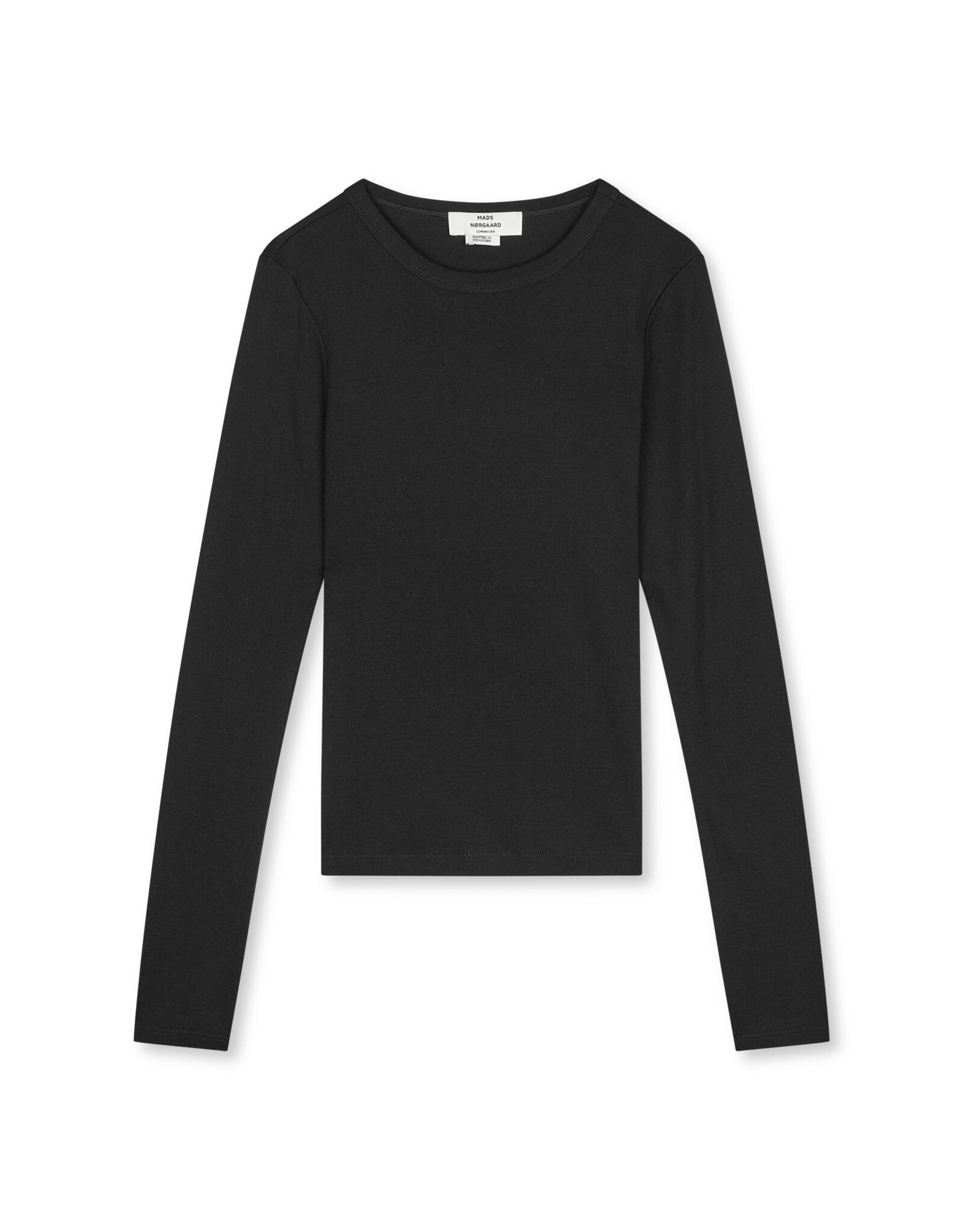 Mads Norgaard MADS NØRGAARD GRACE JERSEY CAMILLE LS - BLACK