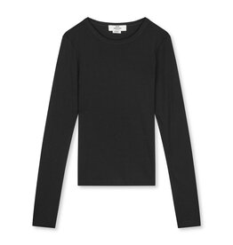 Mads Norgaard MADS NØRGAARD GRACE JERSEY CAMILLE LS - BLACK