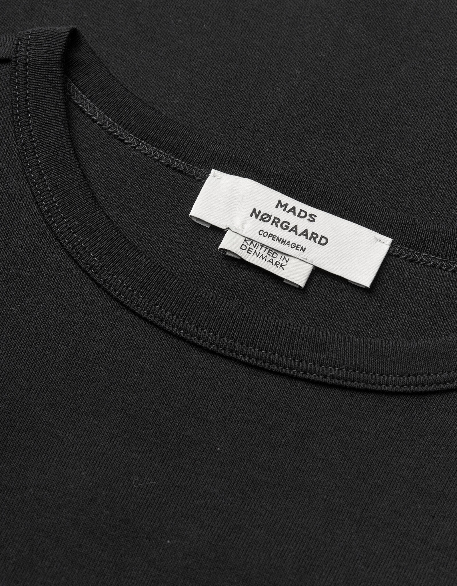 Mads Norgaard MADS NØRGAARD GRACE JERSEY CAMILLE LS - BLACK