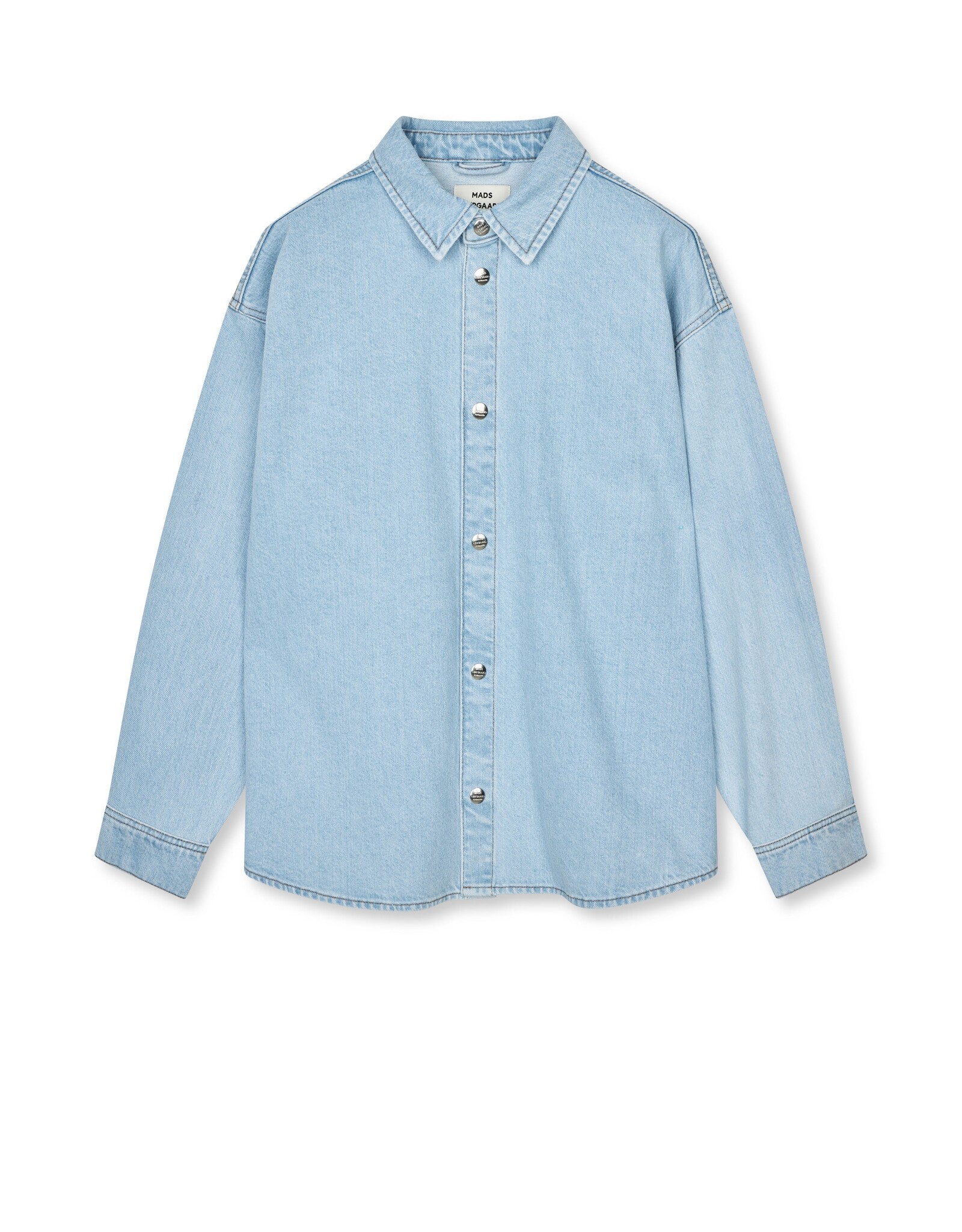 Mads Norgaard MADS NØRGAARD LUKE GISLA SHIRT - LIGHT BLUE