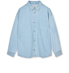 Mads Norgaard MADS NØRGAARD LUKE GISLA SHIRT - LIGHT BLUE
