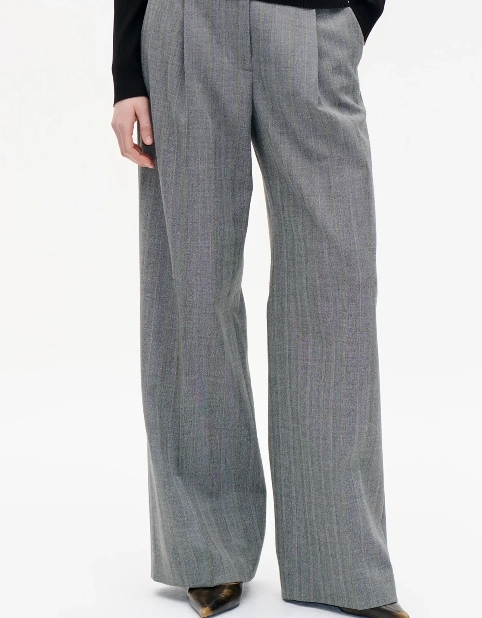 Baum Und Pferdgarten BAUM UND PFERDGARTEN NEYA PANT - GREY SUBTLE STRIPES