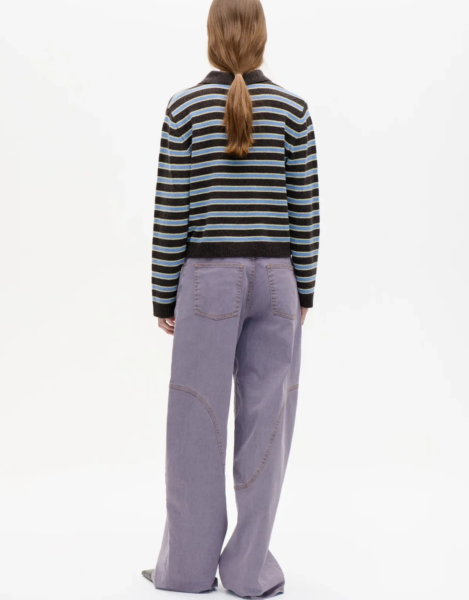 Baum Und Pferdgarten BAUM UND PFERDGARTEN CORI SWEATER - COFFEE STRIPE