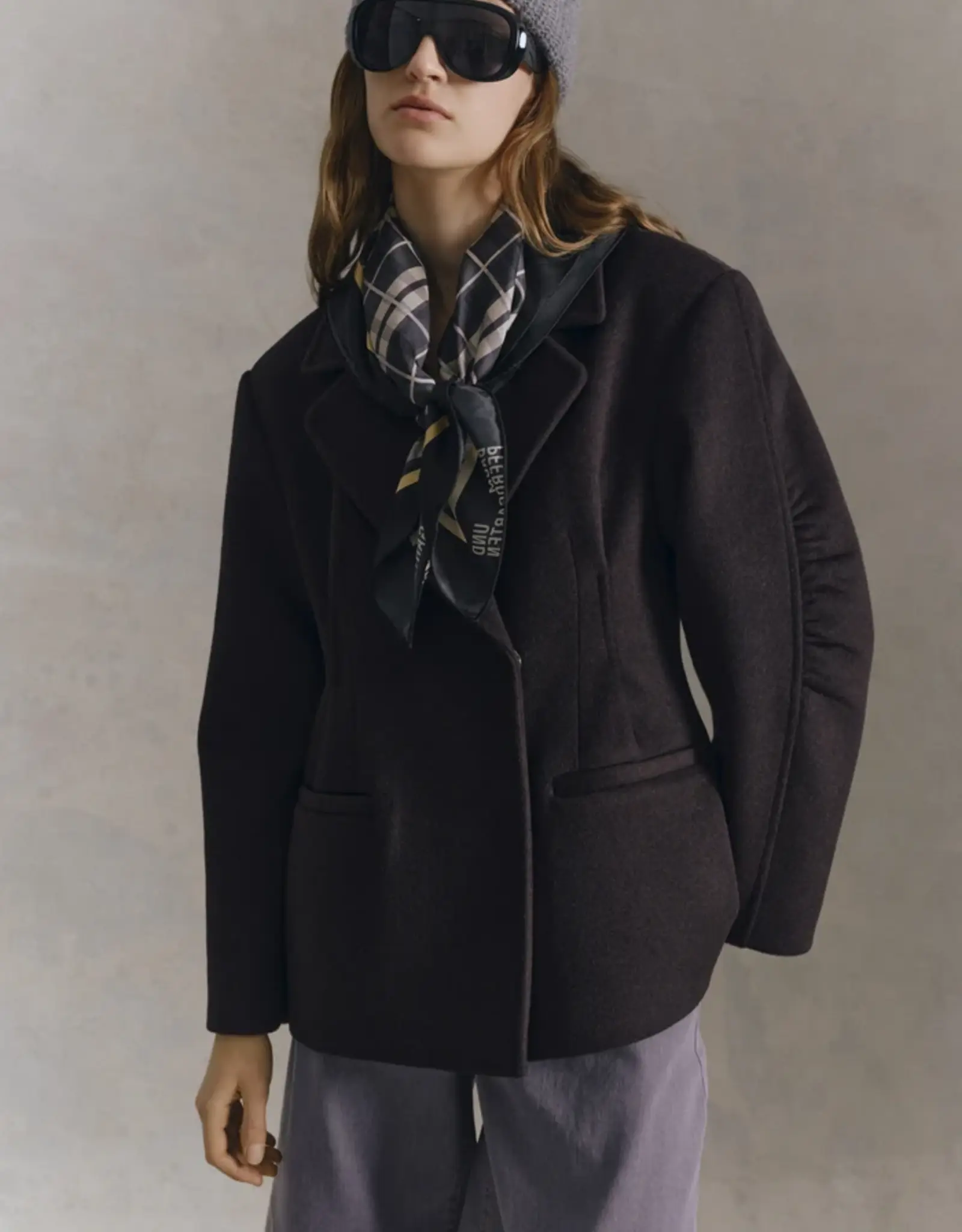 Baum Und Pferdgarten BAUM UND PFERDGARTEN JACKET - MOLE BROWN