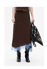 Baum Und Pferdgarten BAUM UND PFERDGARTEN SOPHIE SKIRT - COFFEE BROWN