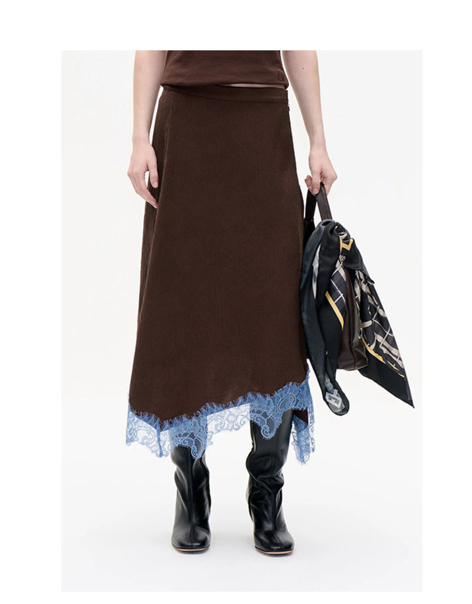 Baum Und Pferdgarten BAUM UND PFERDGARTEN SOPHIE SKIRT - COFFEE BROWN