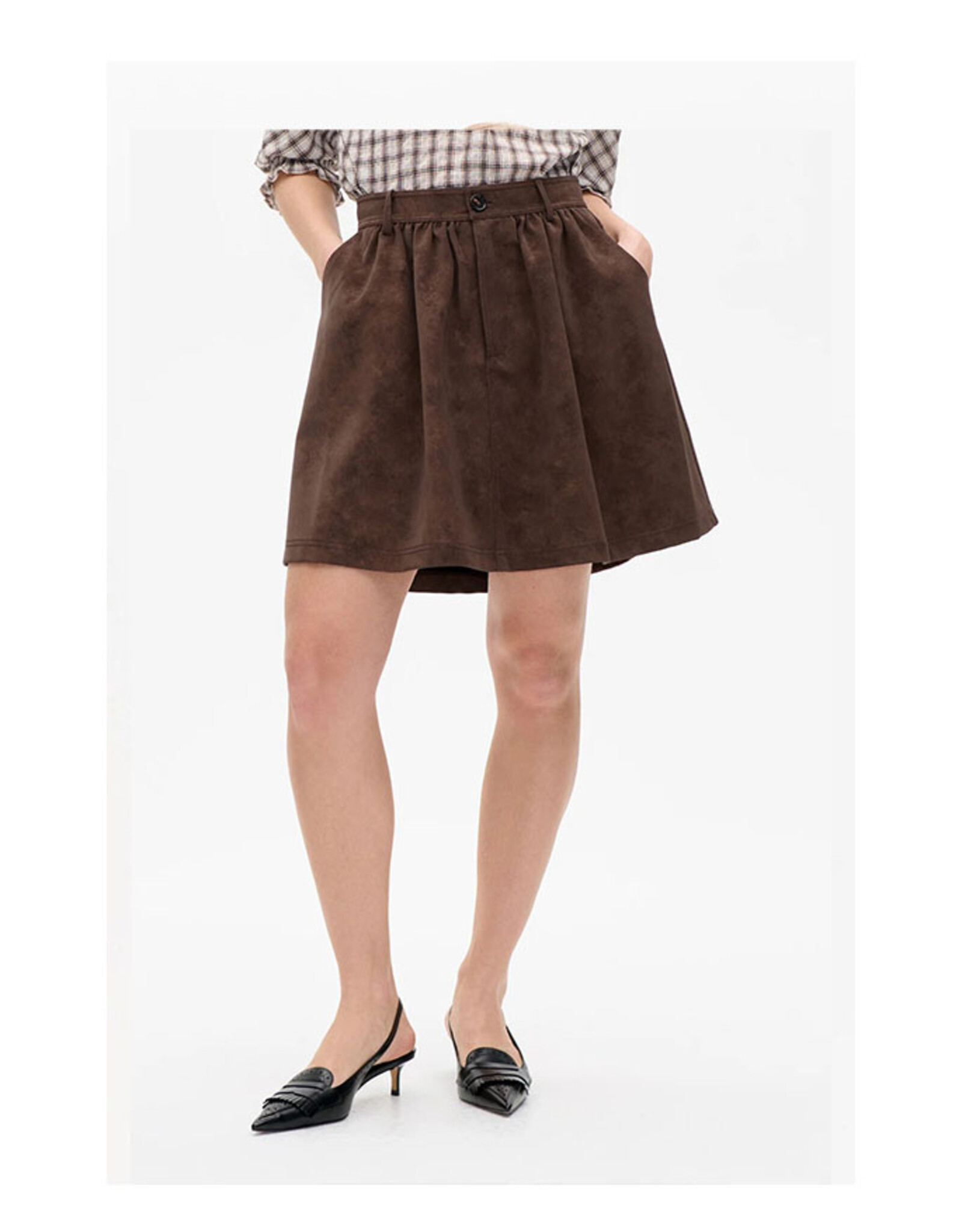 Baum Und Pferdgarten AUM UND PFERDGARTEN SHEA SKIRT - COFFEE BEAN BROWN