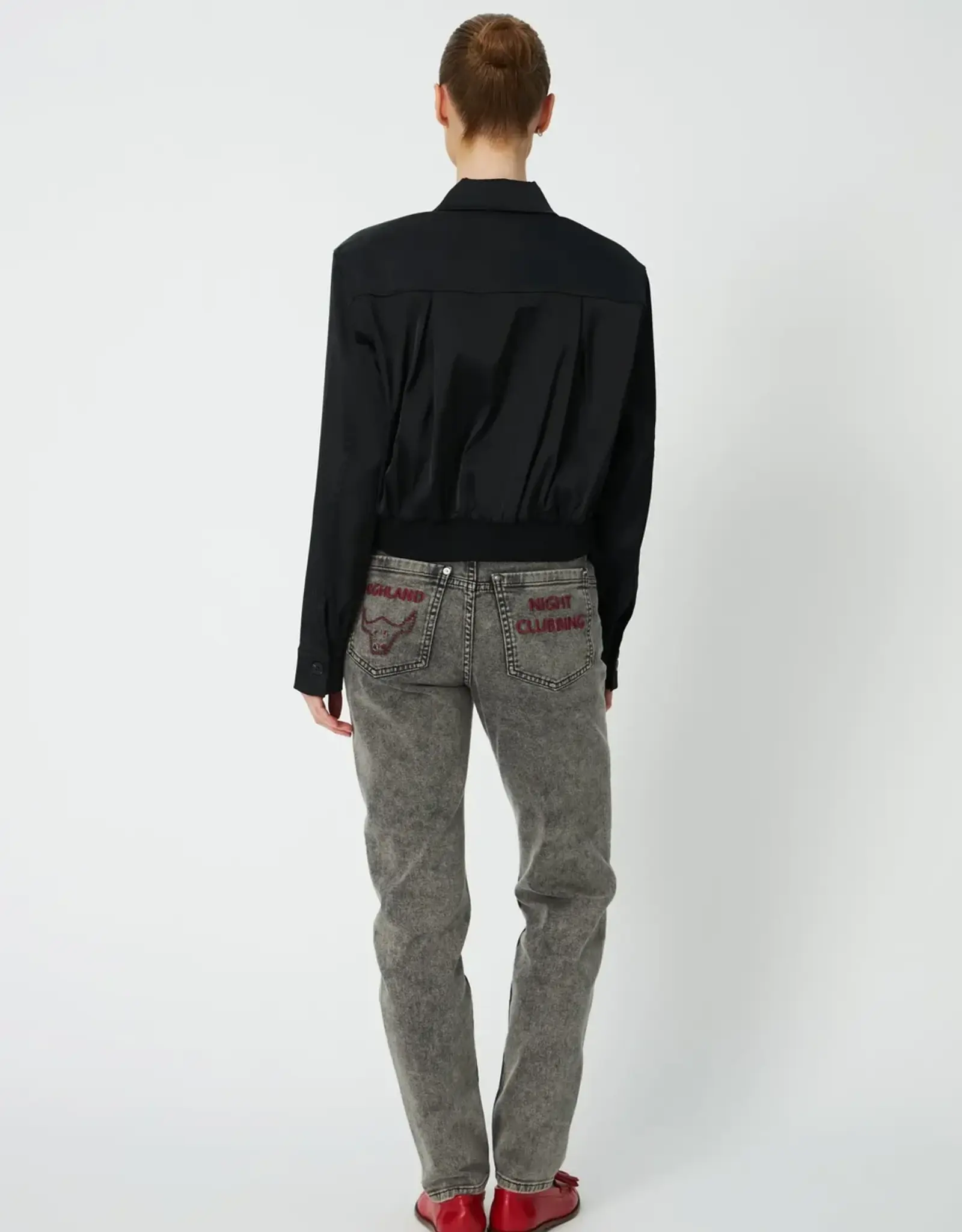 STELLA NOVA VOLUME SHIRT - BLACK