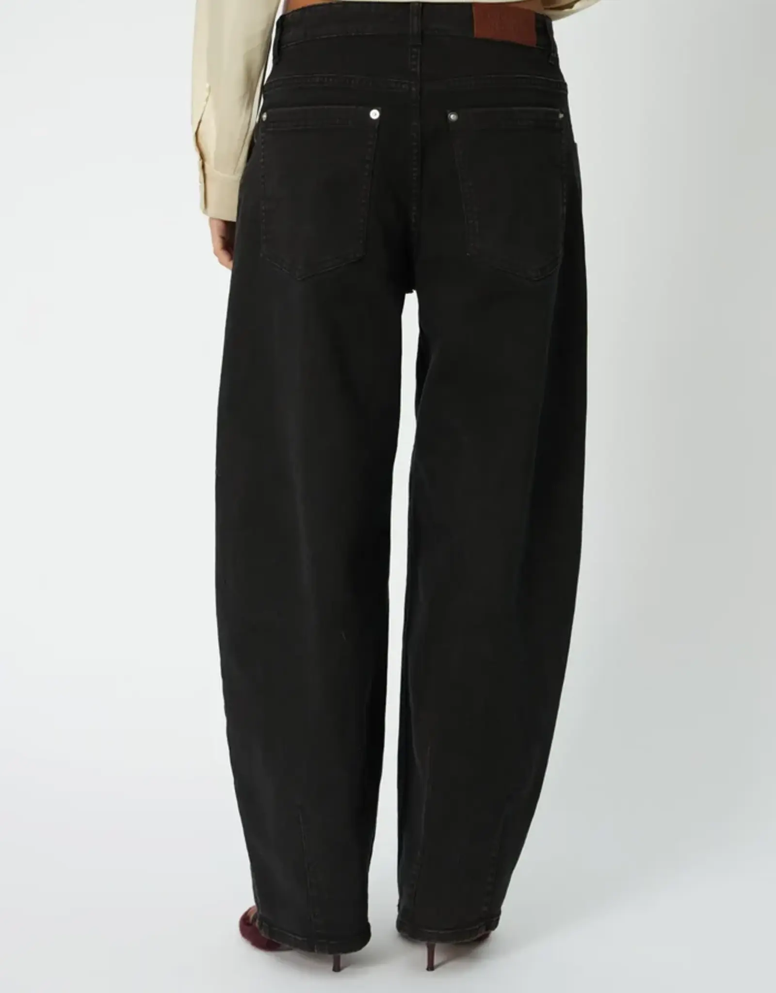 STELLA NOVA BARREL FIT JEANS - ALMOST BLACK