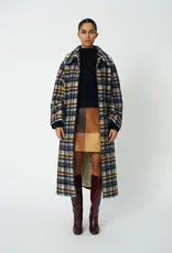 STELLA NOVA LONG COAT - MULTI CHECK