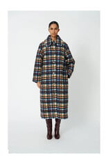 STELLA NOVA LONG COAT - MULTI CHECK