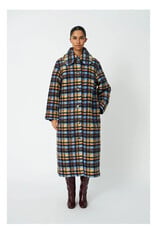 STELLA NOVA LONG COAT - MULTI CHECK