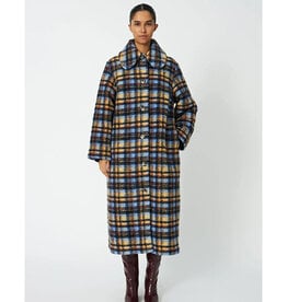 STELLA NOVA LONG COAT - MULTI CHECK