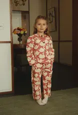 Konges Sløjd KONGES SLØJD MAGOT FRILL PANTS - SWAN ROSE