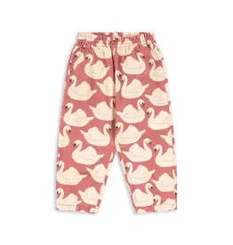 Konges Sløjd KONGES SLØJD MAGOT FRILL PANTS - SWAN ROSE