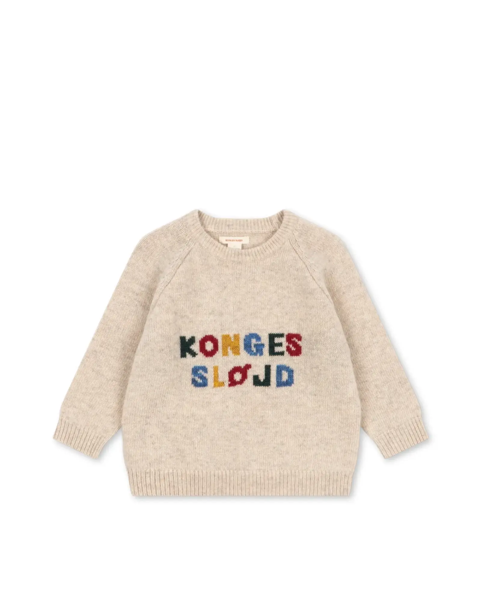 Konges Sløjd KONGES SLØJD BILLI KNIT SWEATER - OFF WHITE