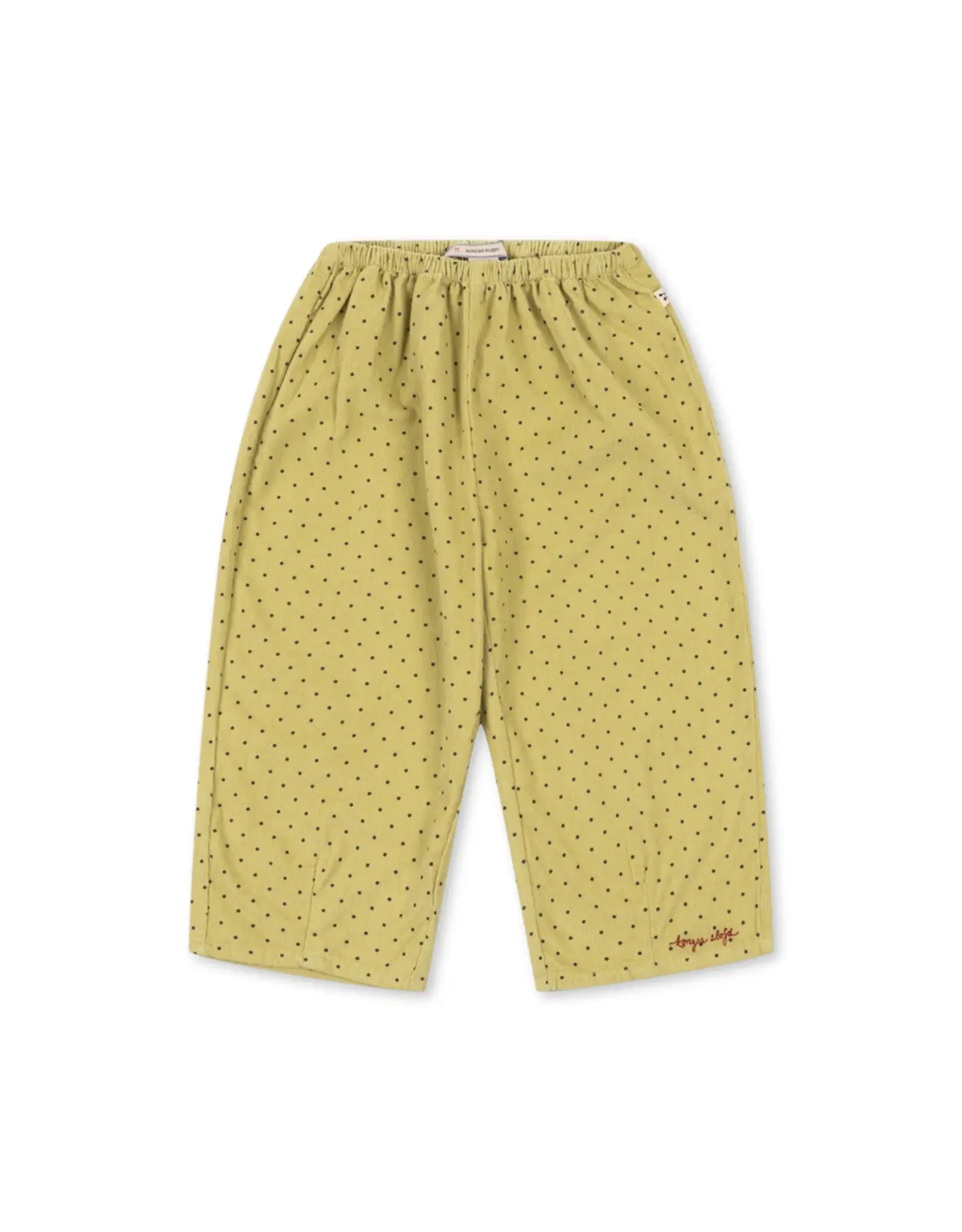 Konges Sløjd KONGES SLØJD MARLO PANTS - DOT LEEK