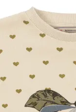 Konges Sløjd KONGES SLØJD MITTY SWEATER - OYSTER COEUR