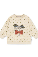 Konges Sløjd KONGES SLØJD MITTY SWEATER - OYSTER COEUR