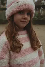 Konges Sløjd KONGES SLØJD SOFTY SWEATER - ROSY STRIPE