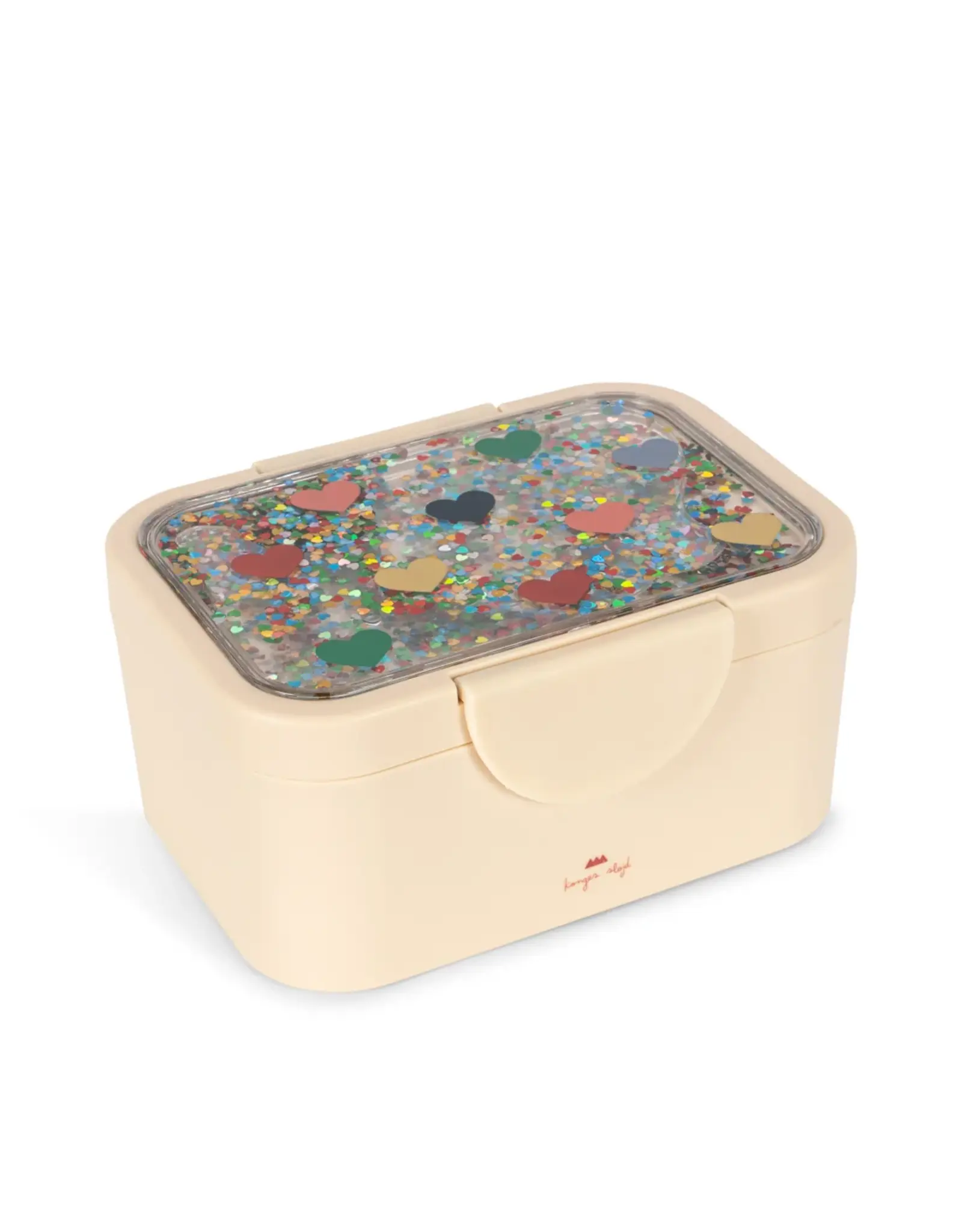 Konges Slojd KONGES SLØJD GLITTER LUNCH BOX - COEUR