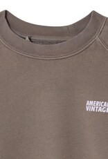 American Vintage AMERICAN VINTAGE SWEATER - CENDRE VINTAGE
