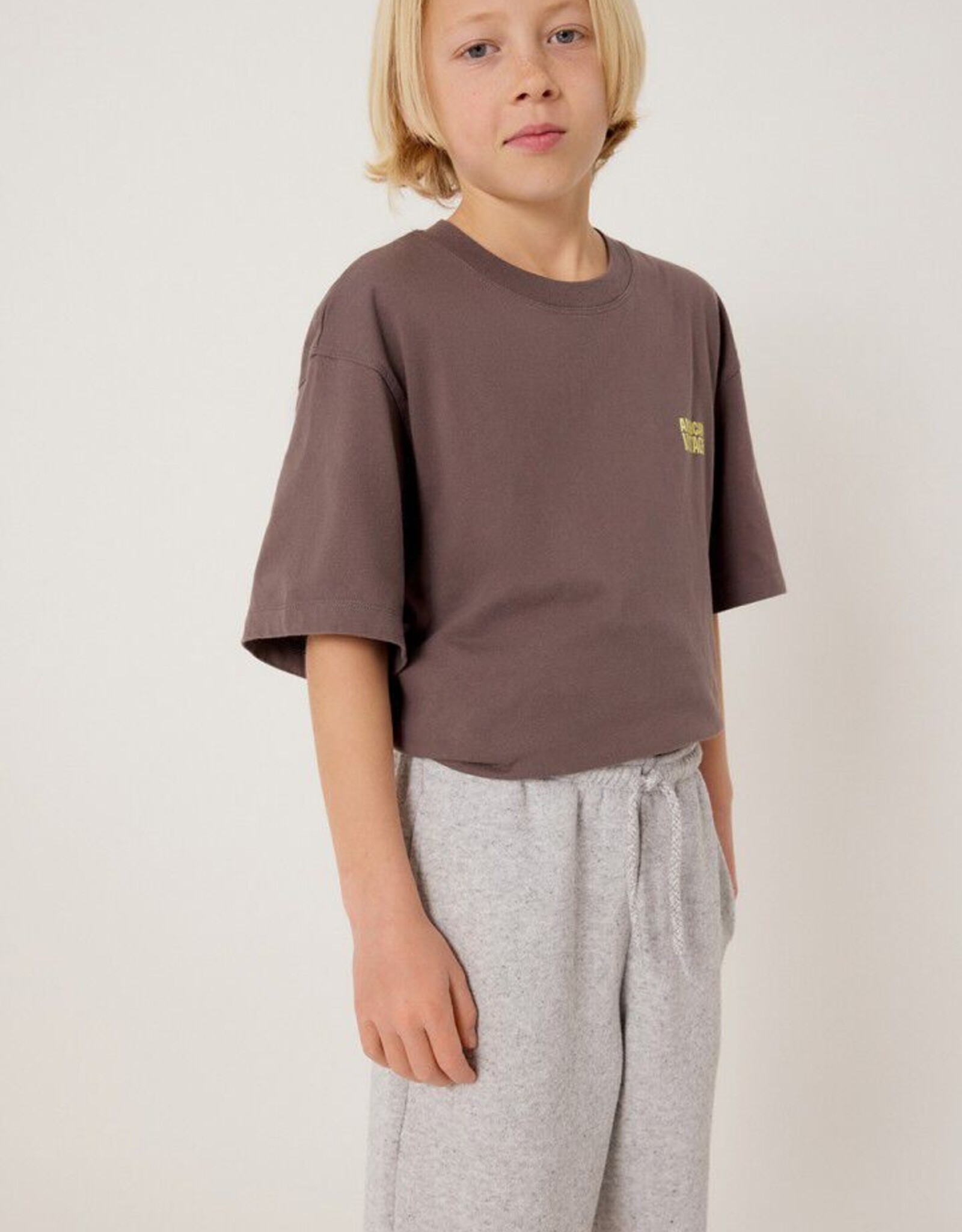 American Vintage AMERICAN VINTAGE GIXY SS TEE - CENDRE