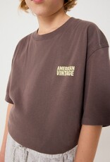 American Vintage AMERICAN VINTAGE GIXY SS TEE - CENDRE