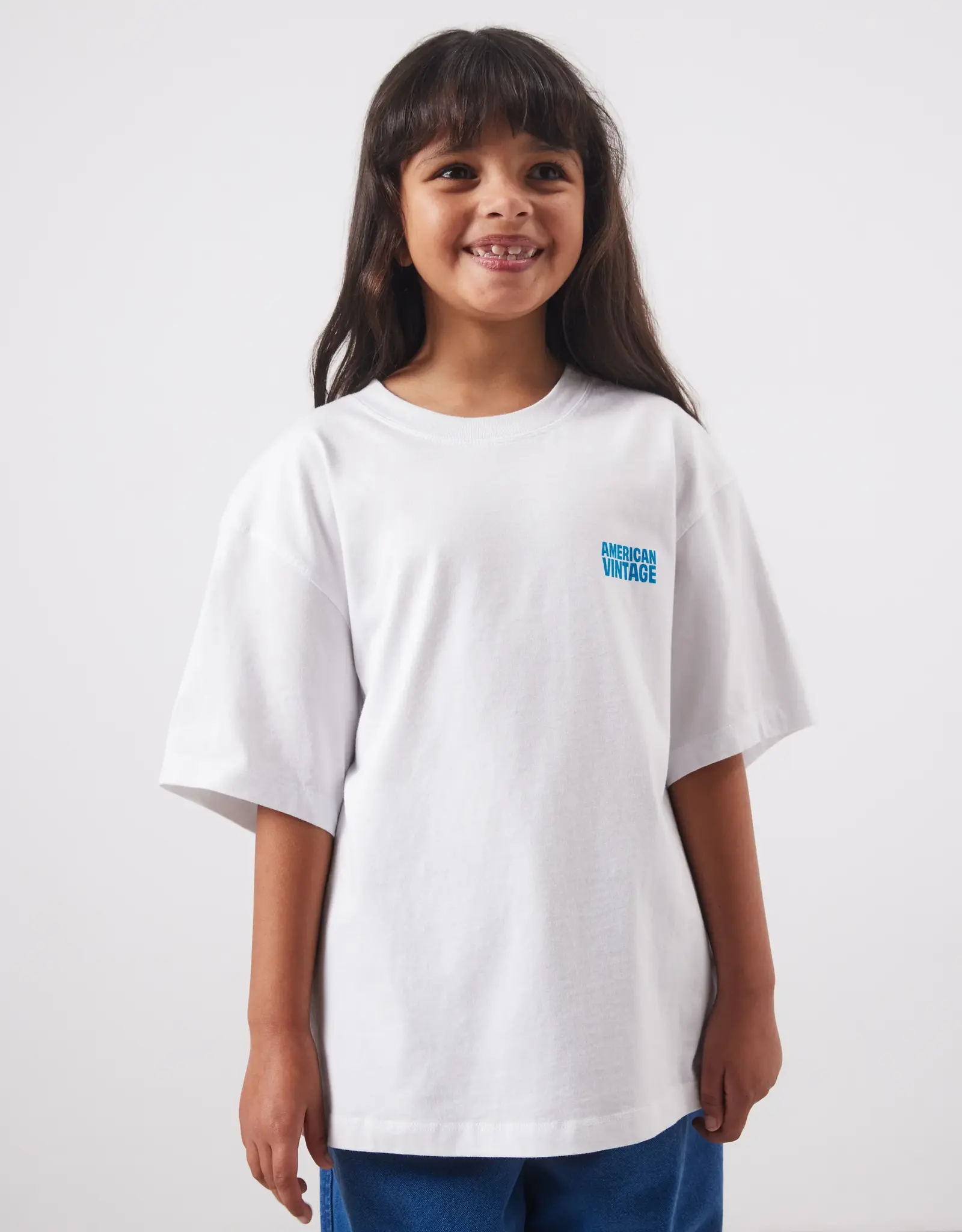 American Vintage AMERICAN VINTAGE GIXY SS TSHIRT - WHITE