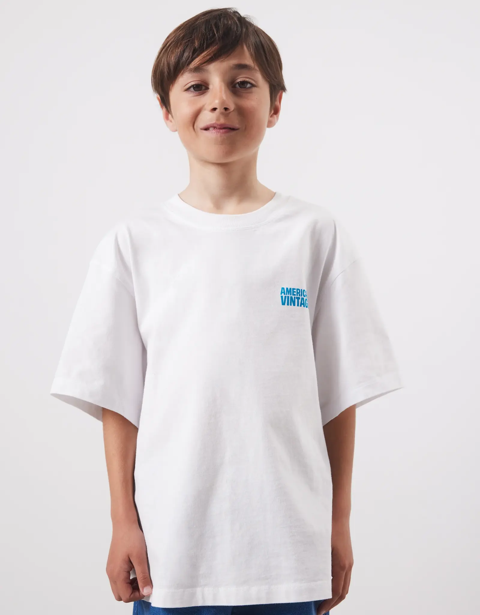 American Vintage AMERICAN VINTAGE GIXY SS TSHIRT - WHITE
