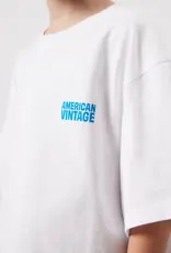 American Vintage AMERICAN VINTAGE GIXY SS TSHIRT - WHITE