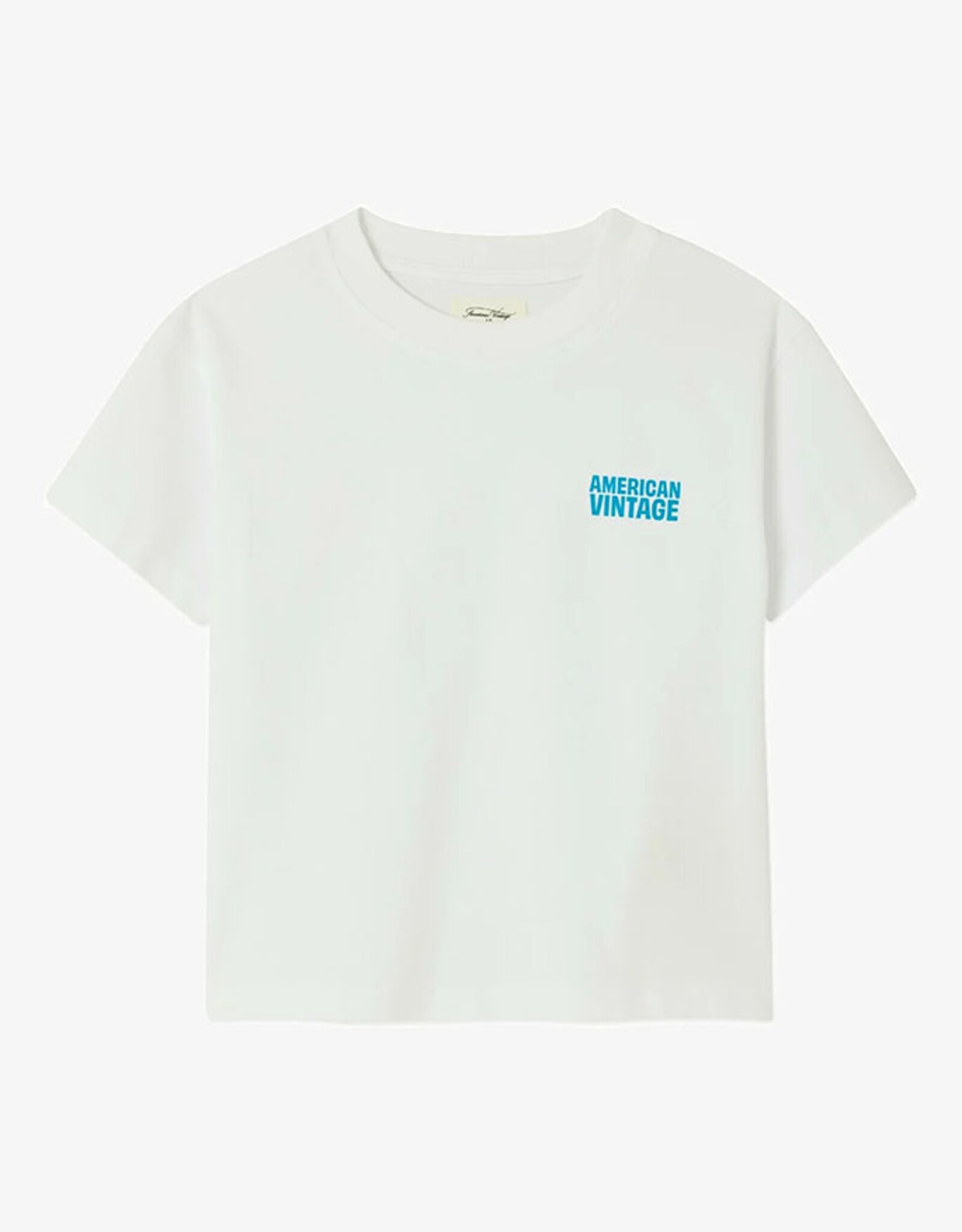American Vintage AMERICAN VINTAGE GIXY SS TSHIRT - WHITE