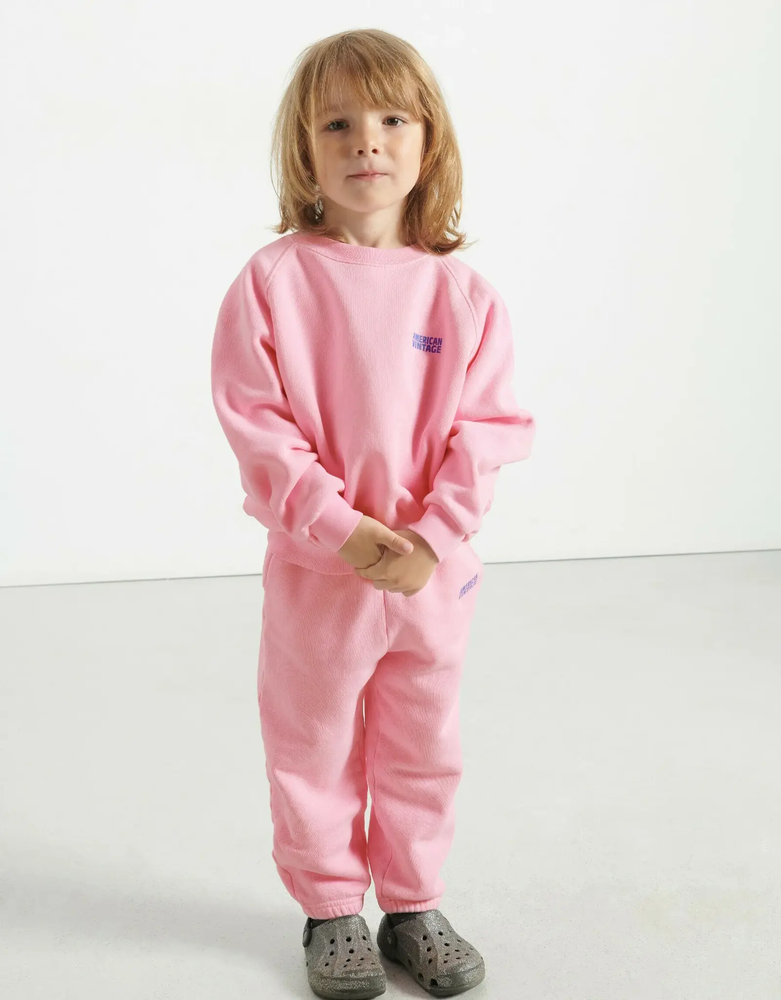 American Vintage AMERICAN VINTAGE JOGGING IZUBIRD - COTTON CANDY