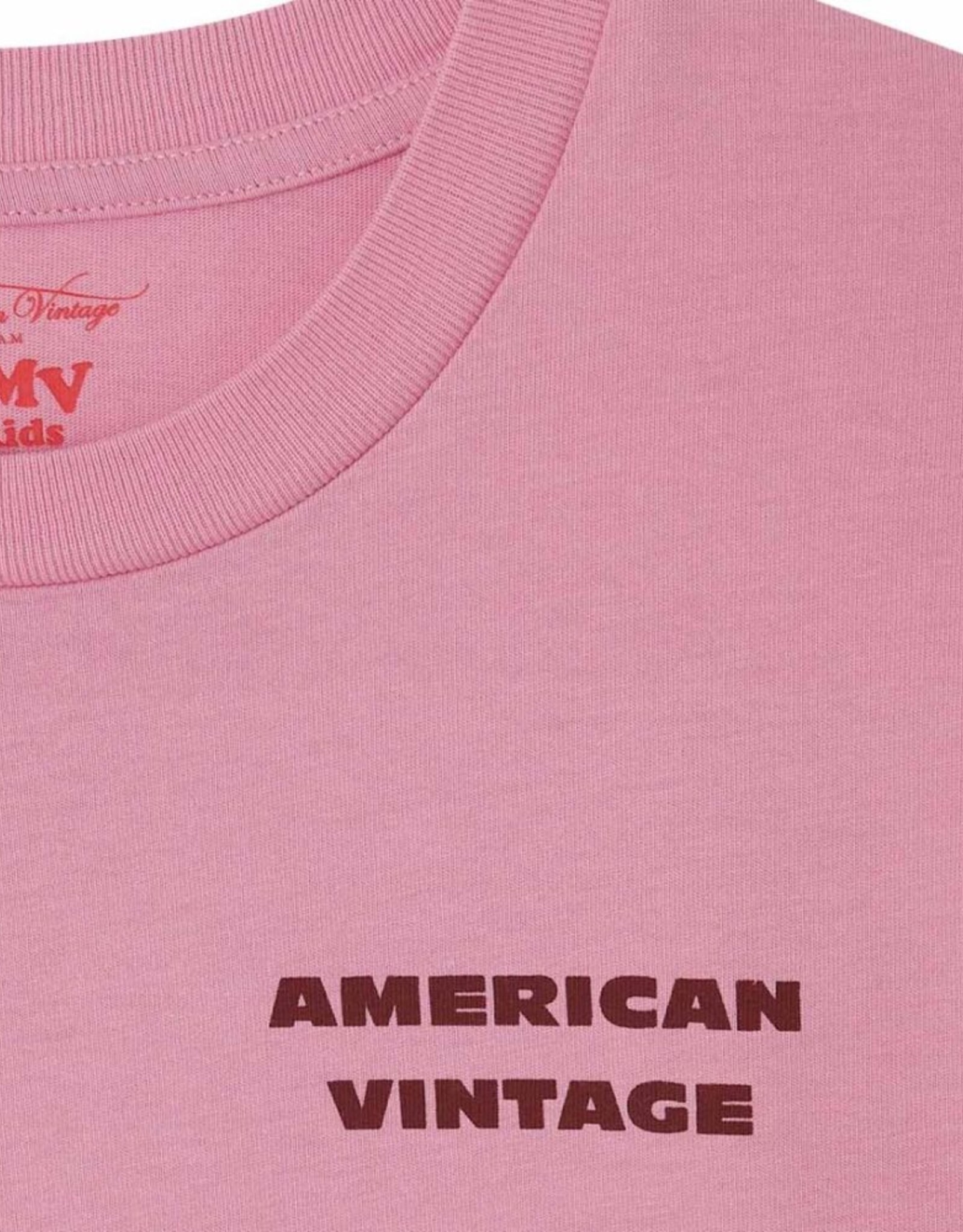 American Vintage AMERICAN VINTAGE BARBE A PAPA TSHIRT - FIZVALLEY
