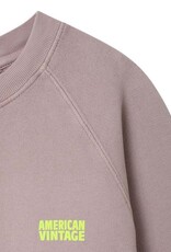 American Vintage AMERICAN VINTAGE IZUBIRD SWEATSHIRT - PRUNELLE VINTAGE
