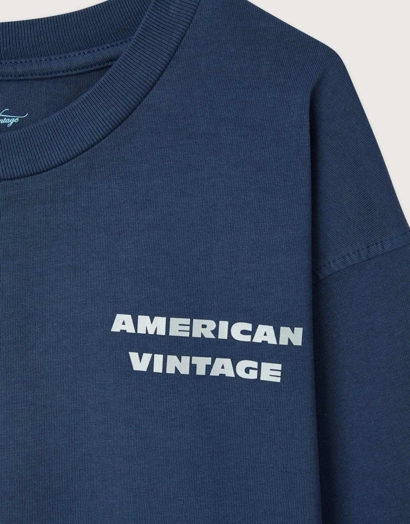 American Vintage AMERICAN VINTAGE FIZVALLEY TSHIRT - VINTAGE ASTER