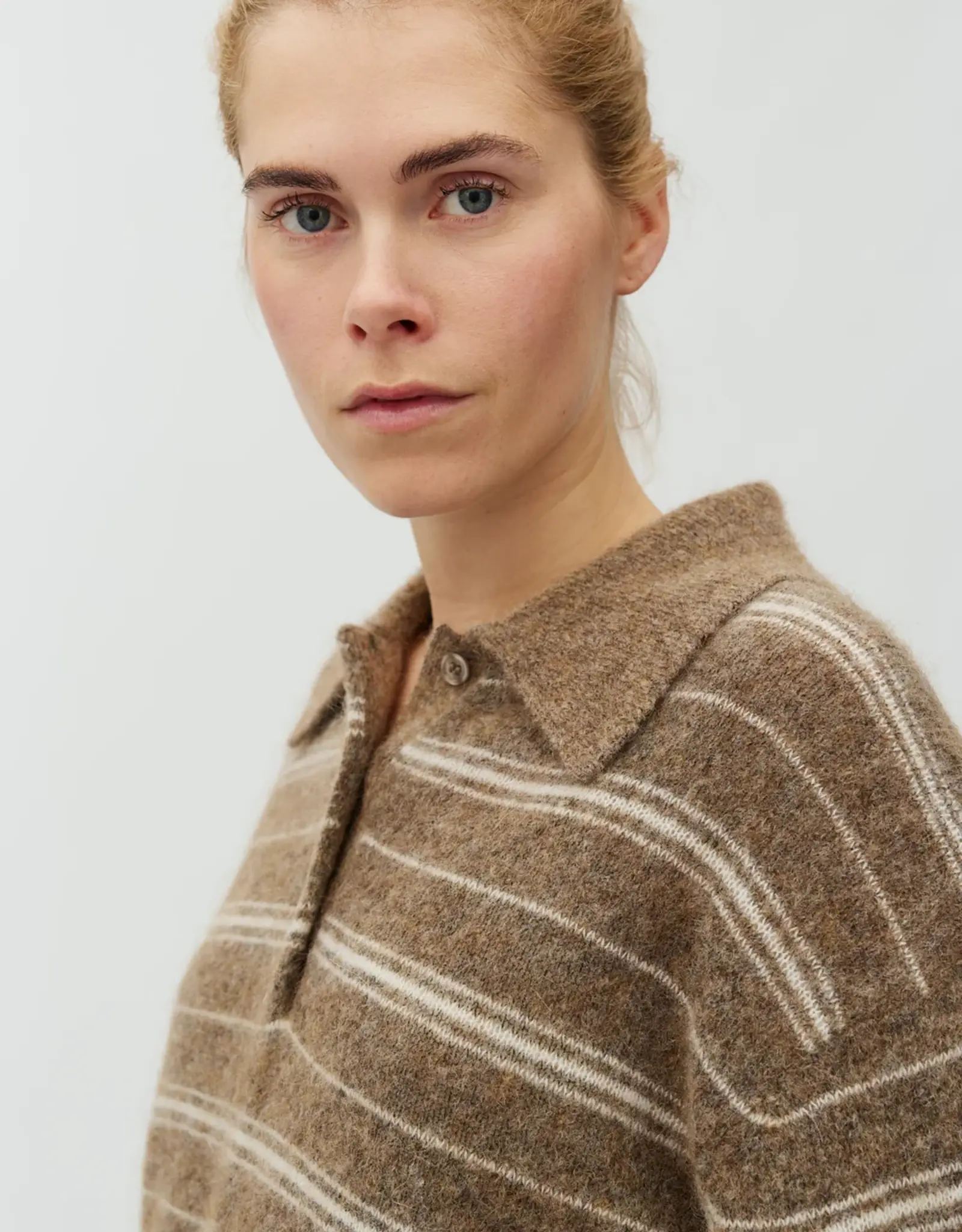 MbyM MBYM EMIN KNIT SWEATER - FALCON STRIPE