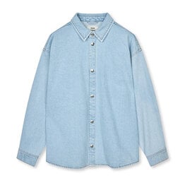 Mads Norgaard MADS NØRGAARD LUKE GISLA SHIRT - LIGHT BLUE