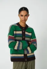 STELLA NOVA MULTI STRIPED CARDIGAN - MULTICOLOR