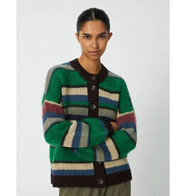 STELLA NOVA MULTI STRIPED CARDIGAN - MULTICOLOR