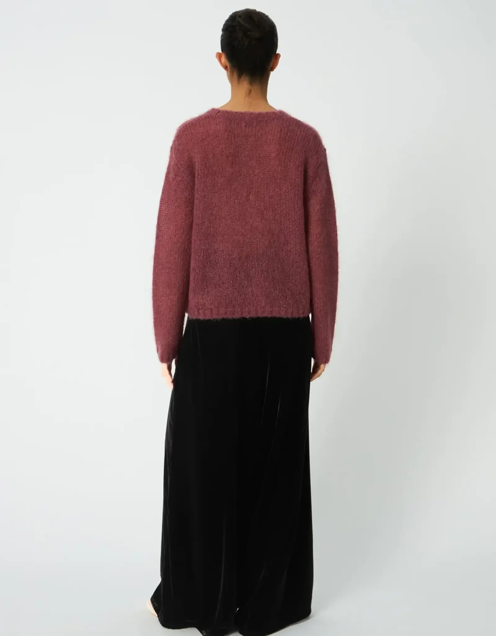 STELLA NOVA LUXURY MOHAIR SWEATER - ROSE DUST
